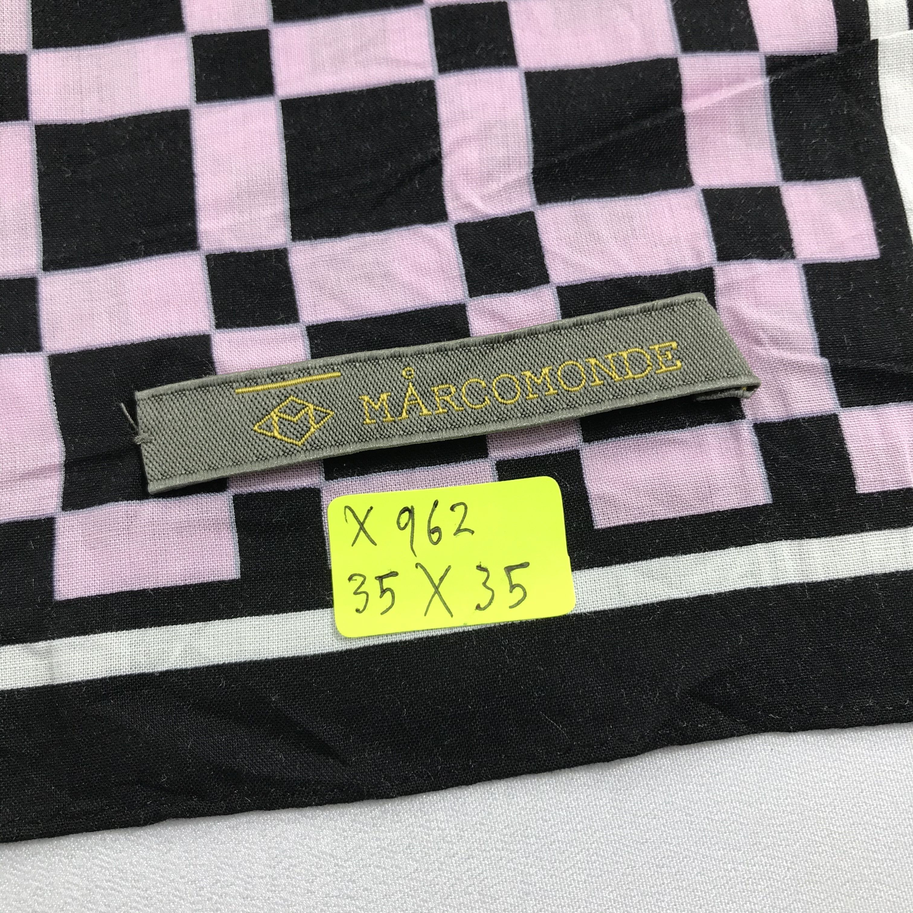 Vintage Vintage Marcomonde Silk Scarf Size ONE SIZE - 7 Thumbnail