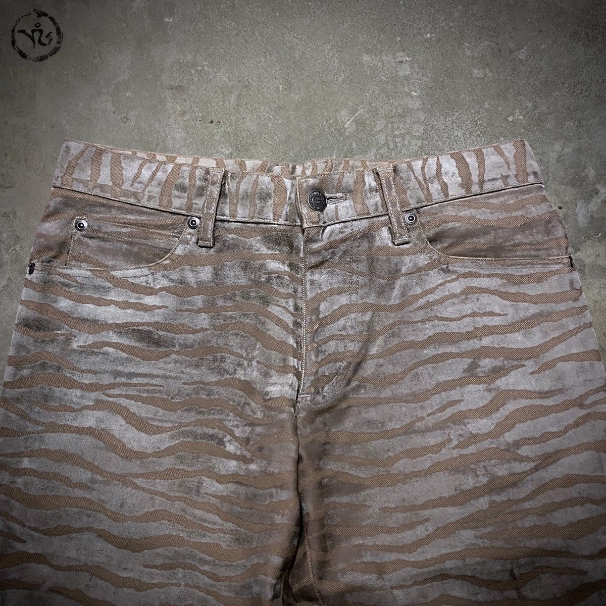 Nicole Club Nicole Club Zebra Flared Pants Size US 30 / EU 46 - 2 Thumbnail