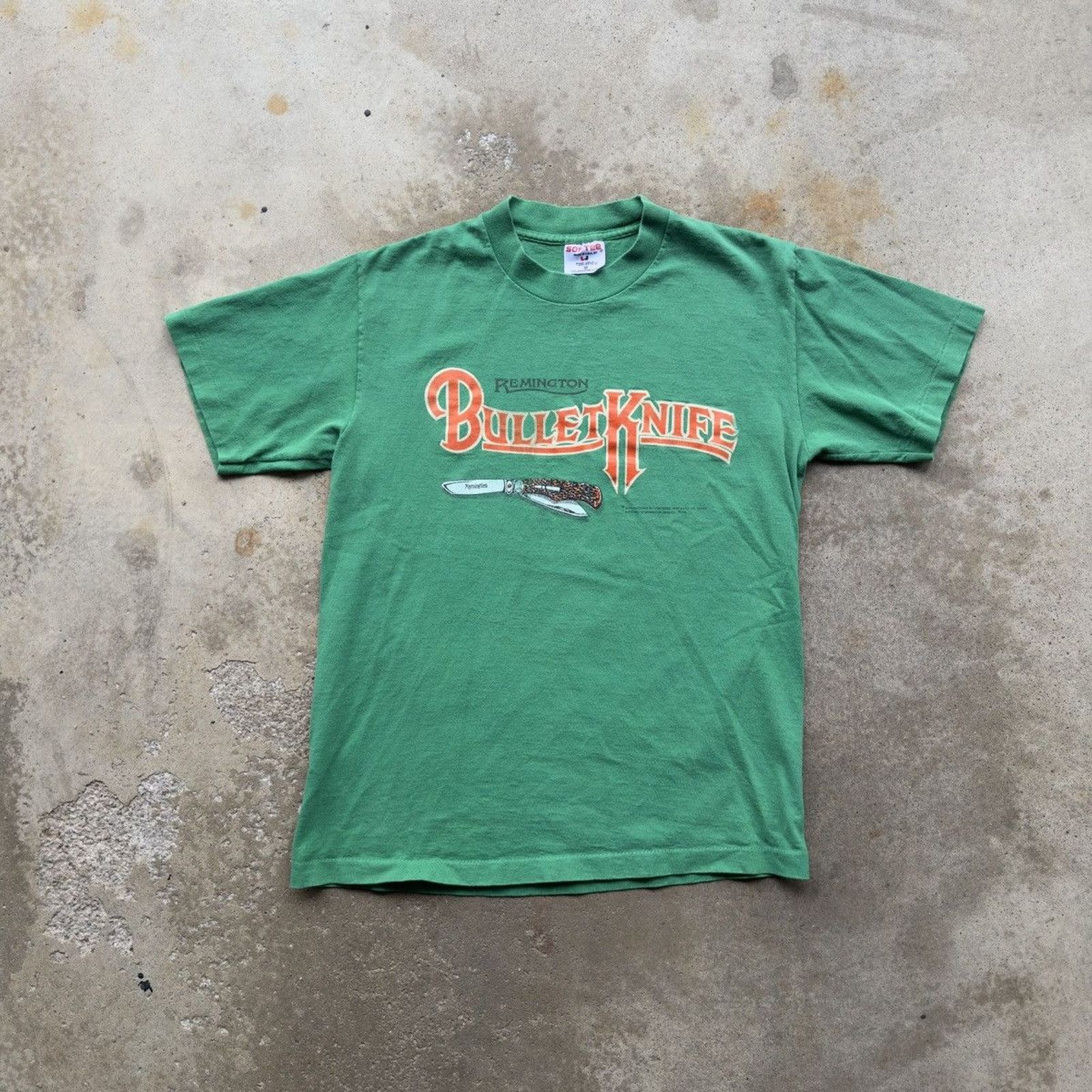 Vintage VINTAGE 90s REMINGTON BULLET KNIFE TEE GREEN M Size US M / EU 48-50 / 2 - 1 Thumbnail