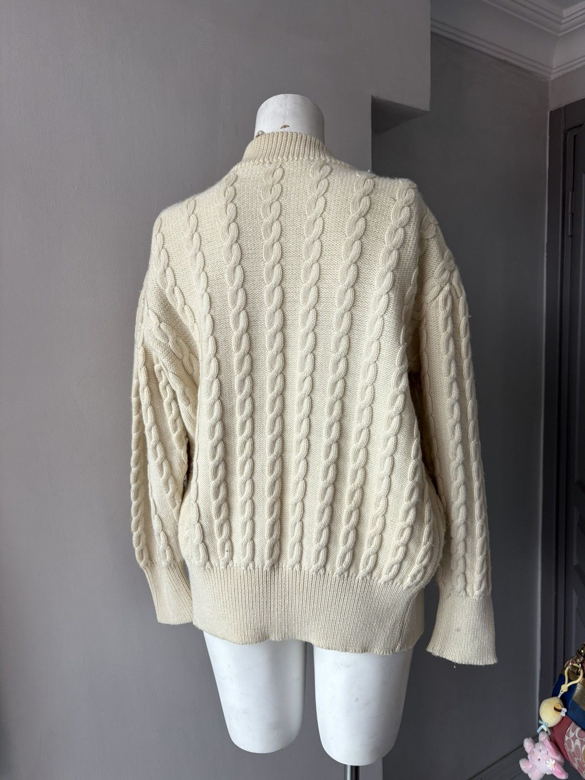 Vintage Vintage wool cardigan Size L / US 10 / IT 46 - 16 Thumbnail