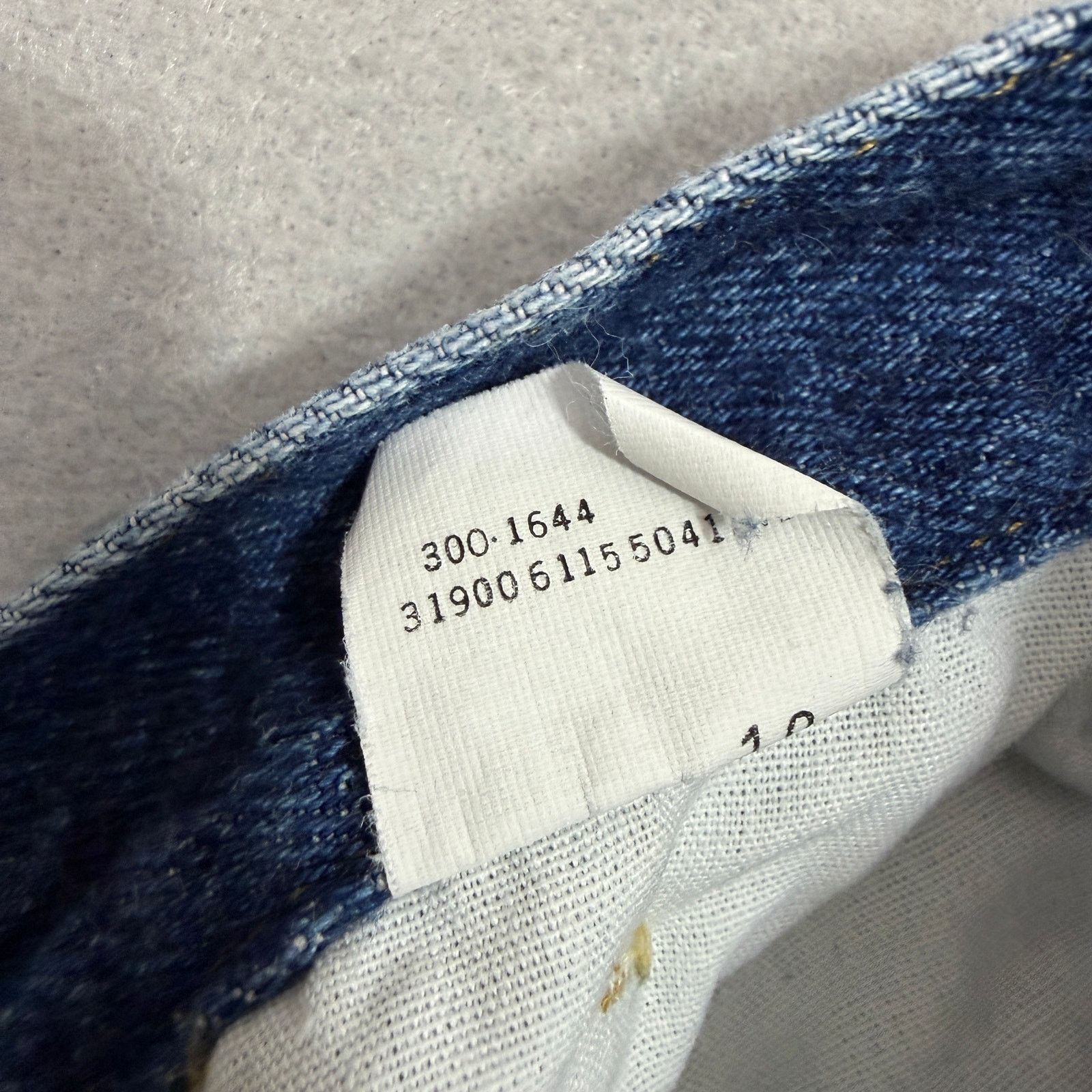 Vintage Vintage Lee Jeans Women's 7 Long (24x33) Blue High Rise Mom Size 24" / US 00 / IT 34 - 5 Thumbnail