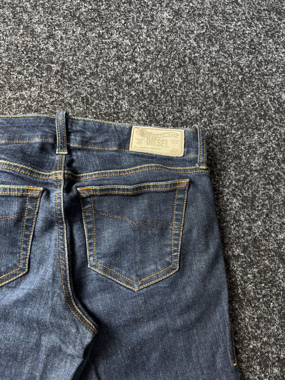 Diesel 00s Luxury Retro Diesel Grupee Skinny denim pants jeans Size 28" / US 6 / IT 42 - 17 Thumbnail