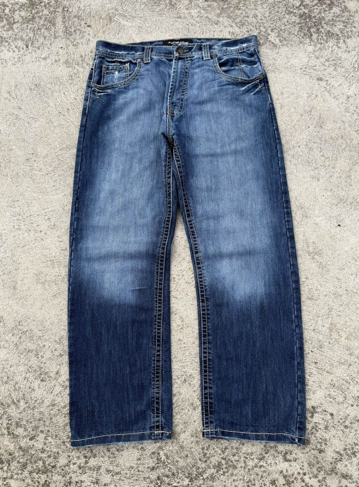 JNCO × Jordan Craig × Sean John Vintage 00’s Jordan Craig Baggy Jeans Size US 38 / EU 54 - 6 Thumbnail