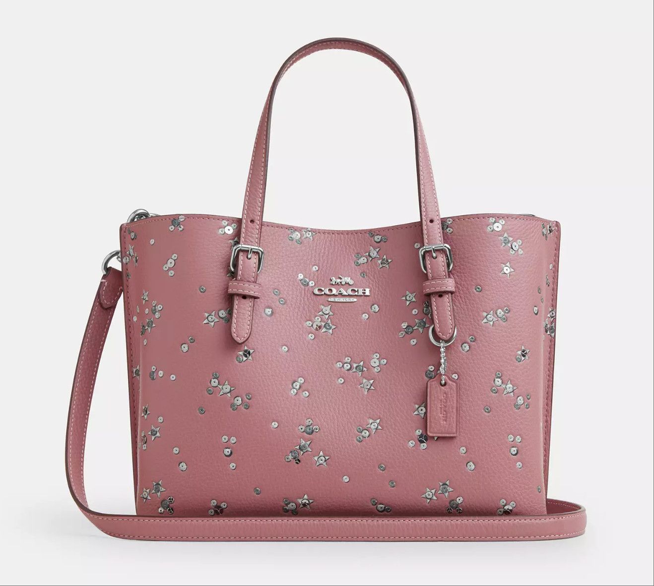 Coach Mollie Tote Bag 25 With Star Print CCV87 Size ONE SIZE - 10 Thumbnail