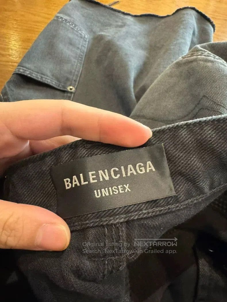 Balenciaga Balenciaga Carhartt Denim Shorts. Size US 34 / EU 50 - 3 Thumbnail