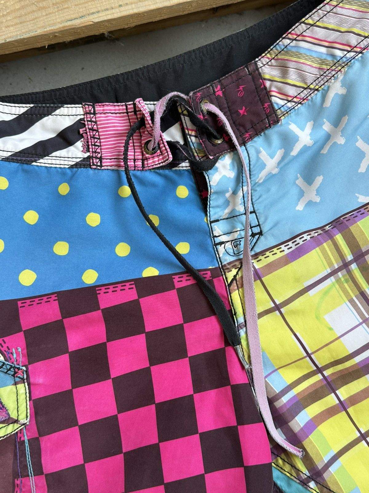 Quiksilver Y2K Vintage Printed Quiksilver Shorts Size US 30 / EU 46 - 6 Thumbnail