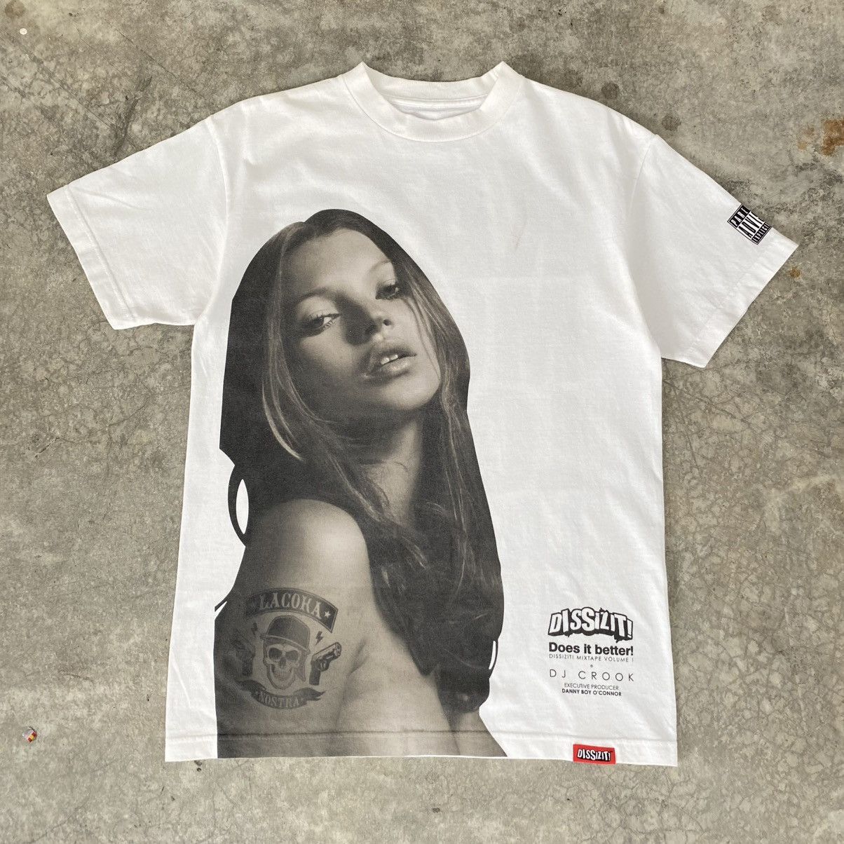 Dissizit Dissizit 2007 Kate Moss Loves La Coka Nostra Graphic Tee 