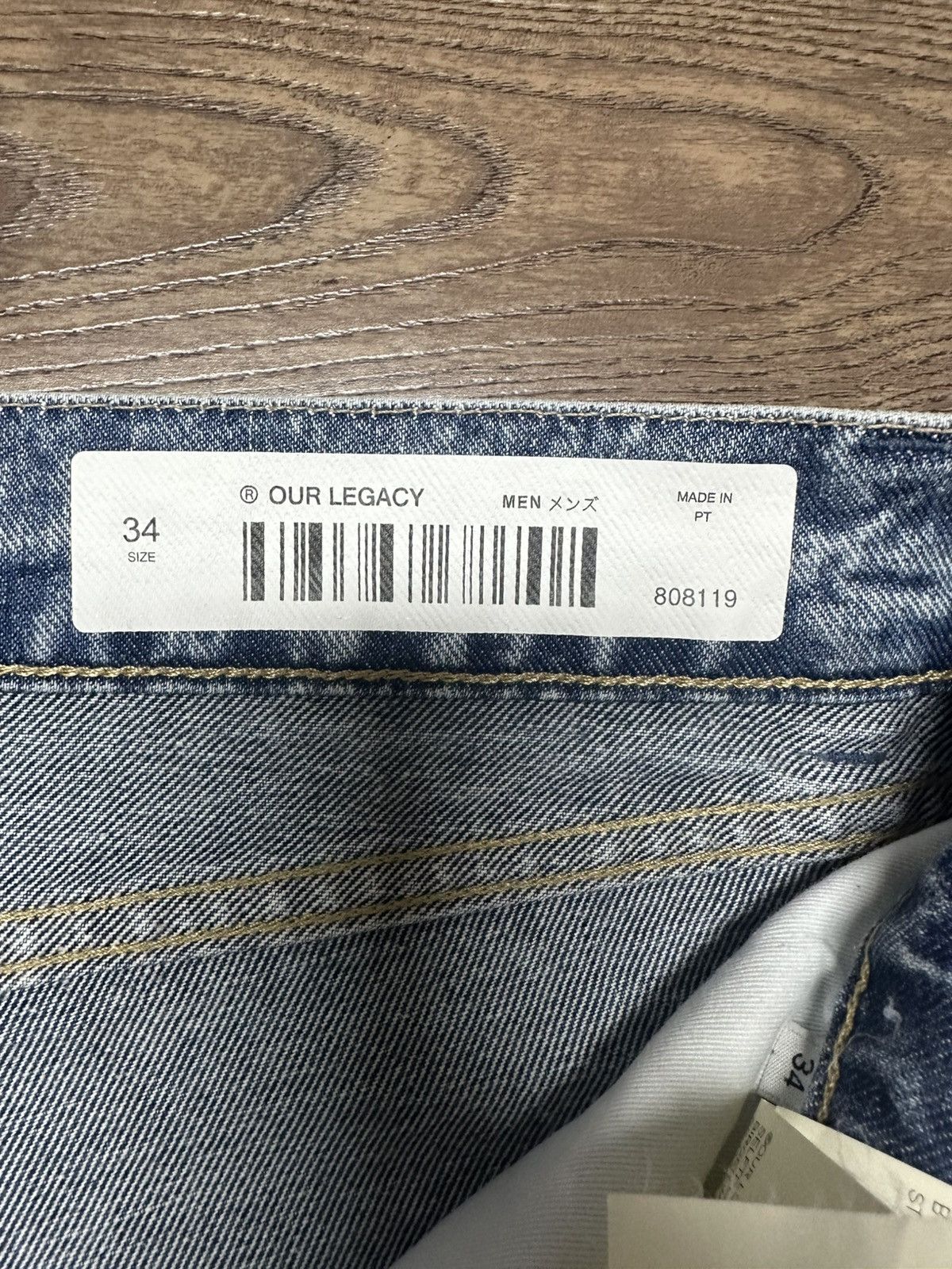 Our Legacy Our legacy first cut denim Size US 34 / EU 50 - 5 Thumbnail