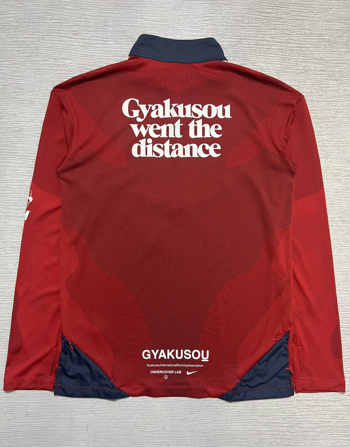 Nike × Undercover Nike - Undercover Gyakusou - NRG Half Zip Long-Sleeve Top Size US S / EU 44-46 / 1 - 4 Thumbnail