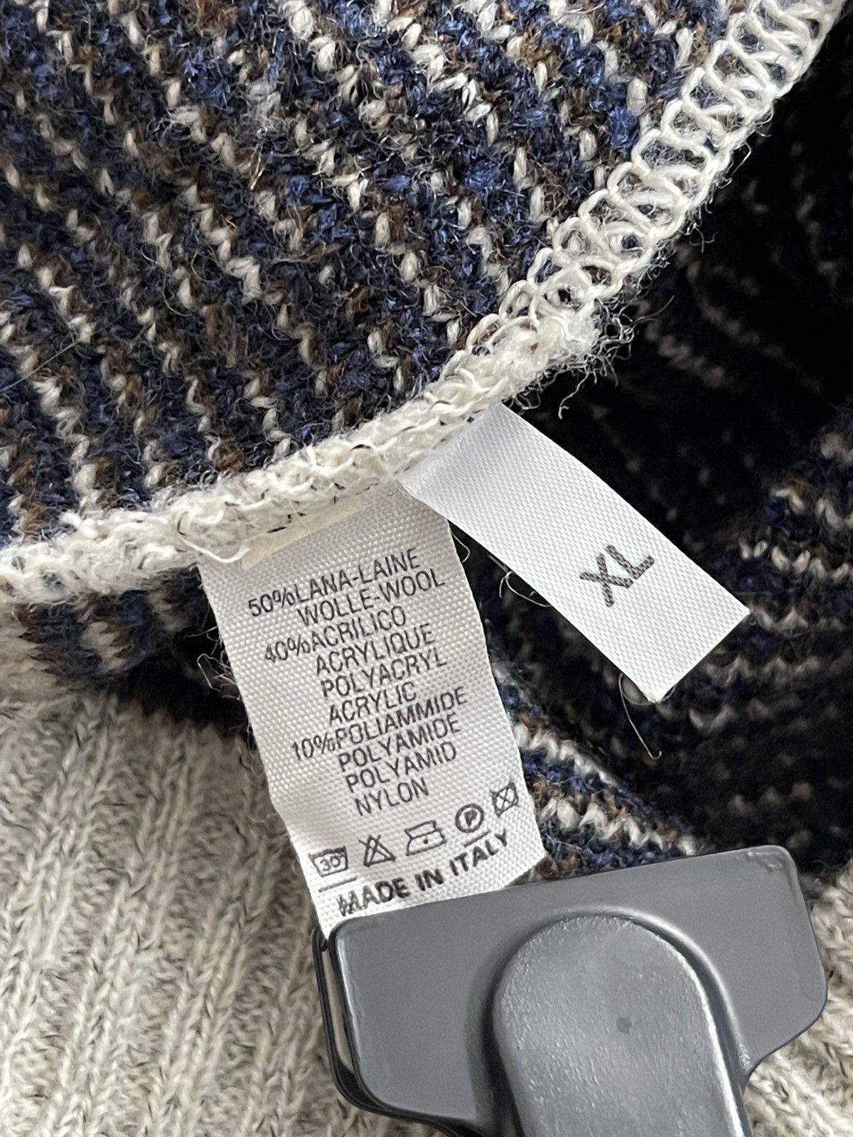 Vintage Jean jacques benson Italy designer vintage sweater cardigan Size US XL / EU 56 / 4 - 12 Thumbnail