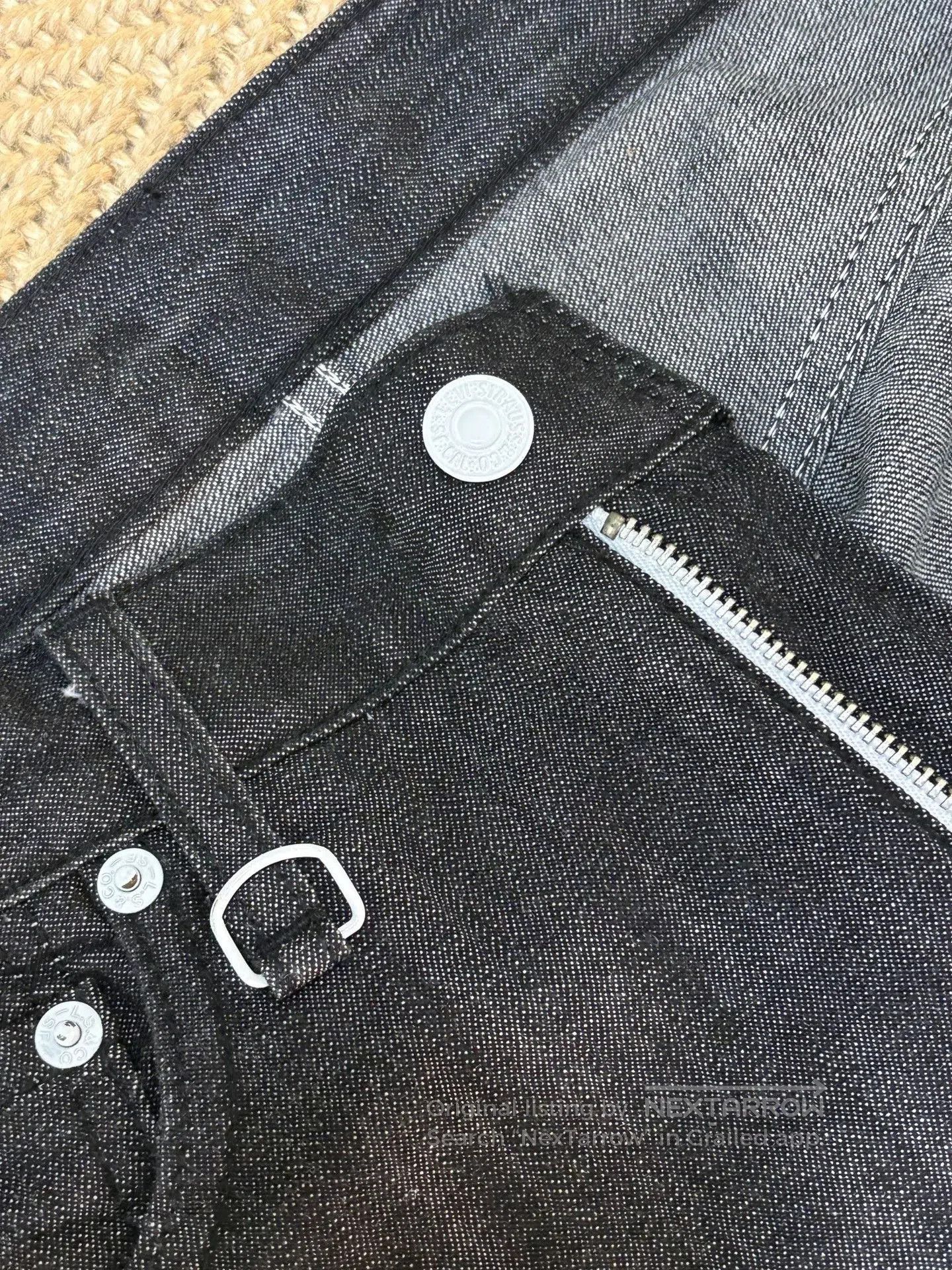 Hiroshi Fujiwara Levi's Fenom X AFFA Raw Denim Jeans. Size US 32 / EU 48 - 4 Thumbnail