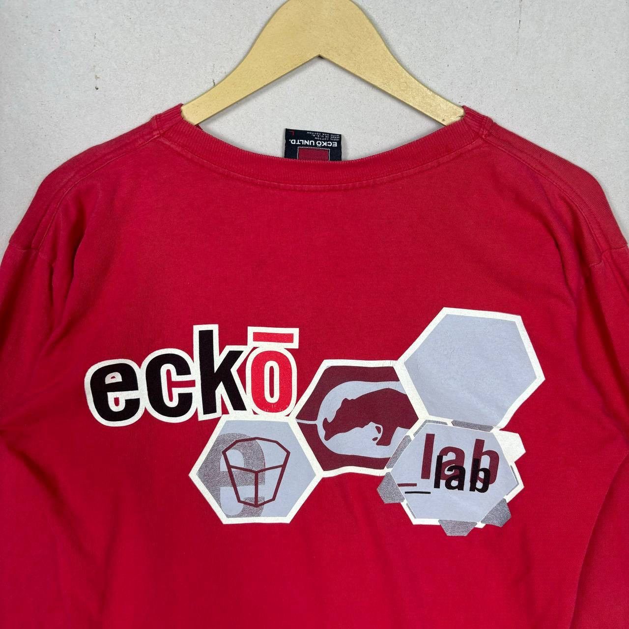 Ecko Unltd. × Rap Tees Classic Rhino Ecko Unltd Long Sleeve Tee Size US L / EU 52-54 / 3 - 4 Thumbnail