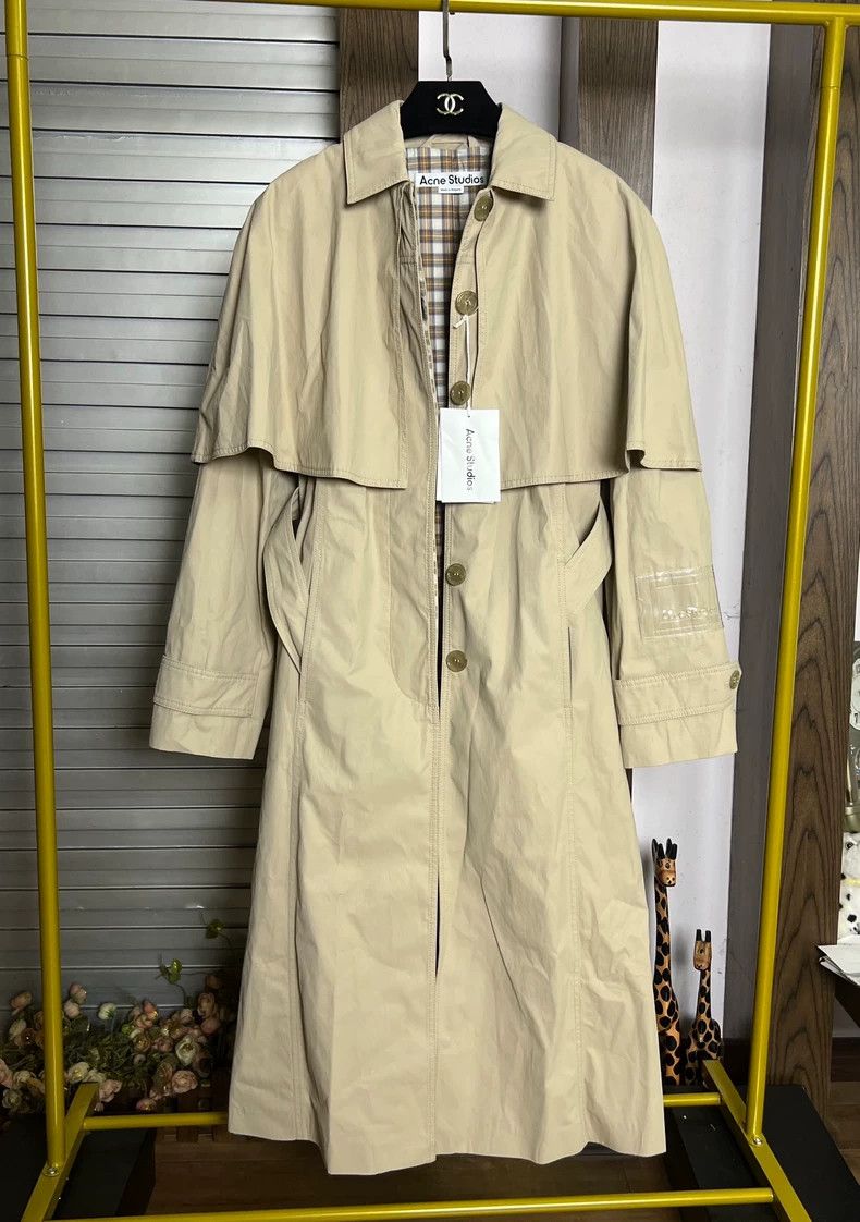 Acne Studios acne studios size:34 Fake two long trench coats 2504-Nexta Size US XS / EU 42 / 0 - 3 Thumbnail