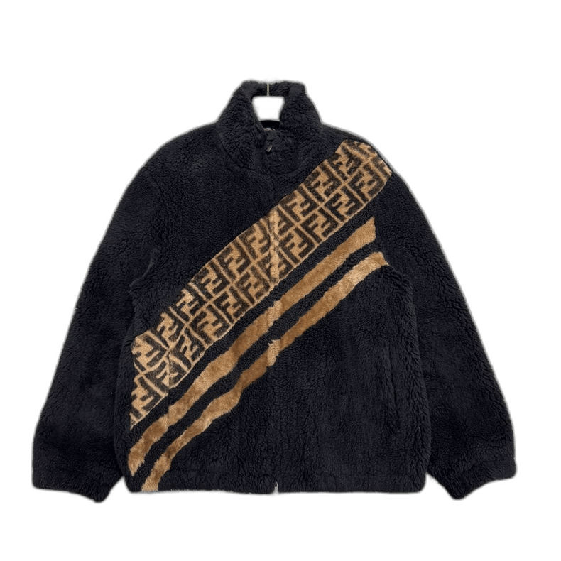 Fendi Fendi Color Block Teddy Jacket-yf Size US L / EU 52-54 / 3 - 1 Thumbnail