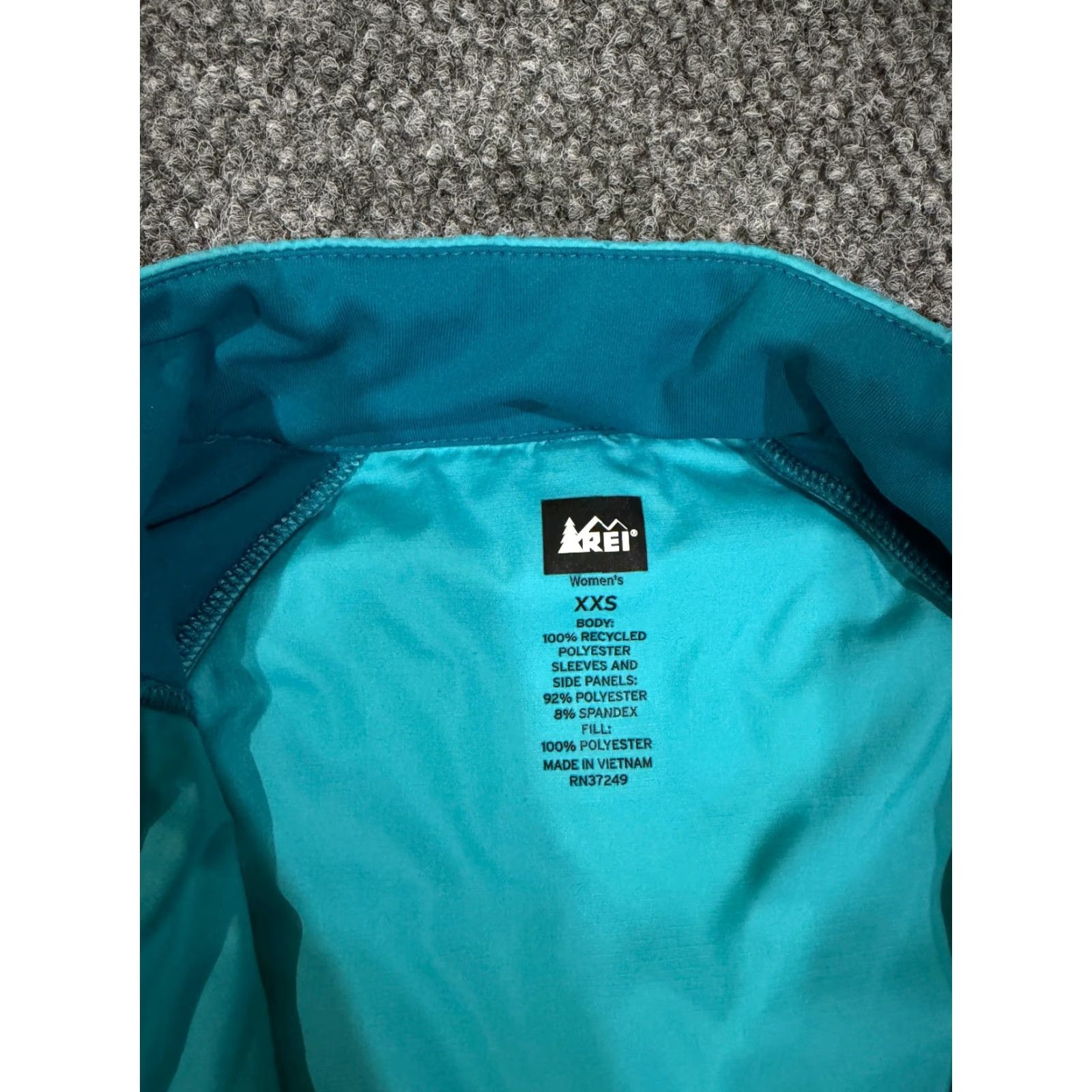 Vintage REI Jacket Womens XXS Blue Full Zip Lightweight Windbreaker Outdoor Hiking Size XXS / US 00 / IT 34 - 5 Thumbnail
