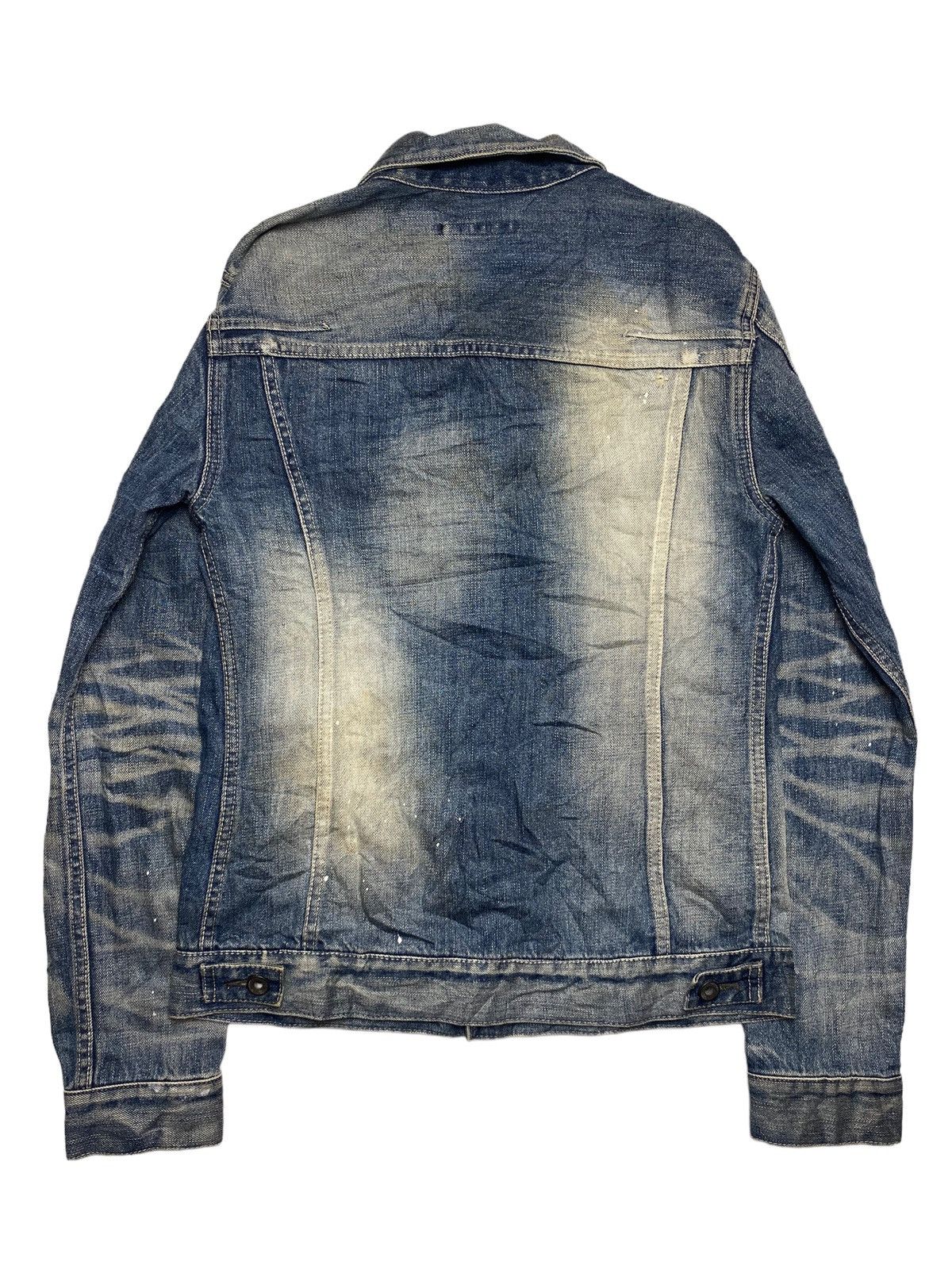 If Six Was Nine 2000s Fuga - Light Wash Denim Jacket Size US M / EU 48-50 / 2 - 2 Thumbnail