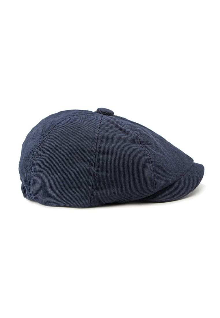 Other British Vintage Blue Corduroy Octagonal Hat Size ONE SIZE - 3 Thumbnail