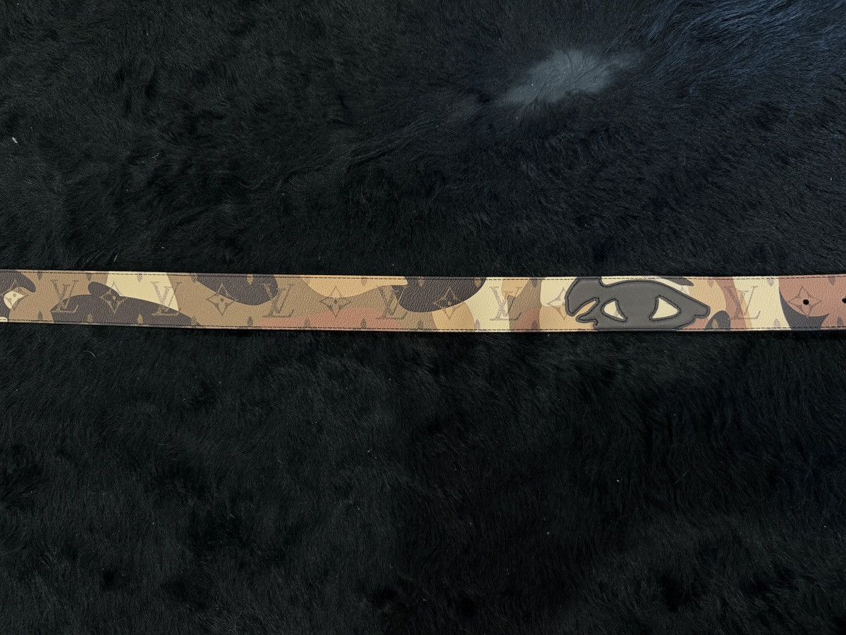 Louis Vuitton Louis Vuitton x Kid Super monogram portrait belt Size 32 - 3 Thumbnail