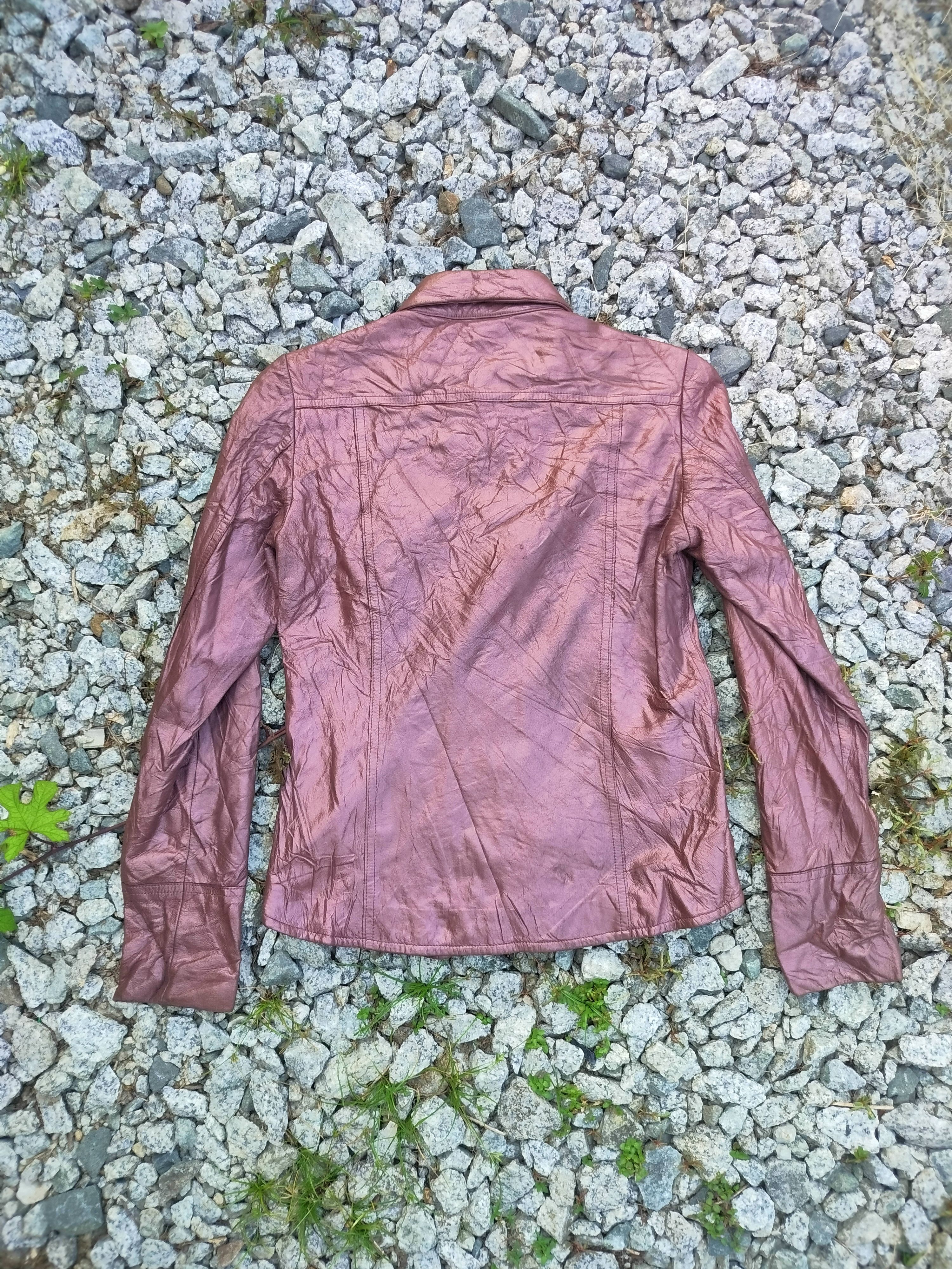 Issey Miyake × Japanese Brand × Tsumori Chisato TSUMORI CHISATO BUTTON UPS LEATHER SHIRT Size XS / US 0-2 / IT 36-38 - 7 Thumbnail