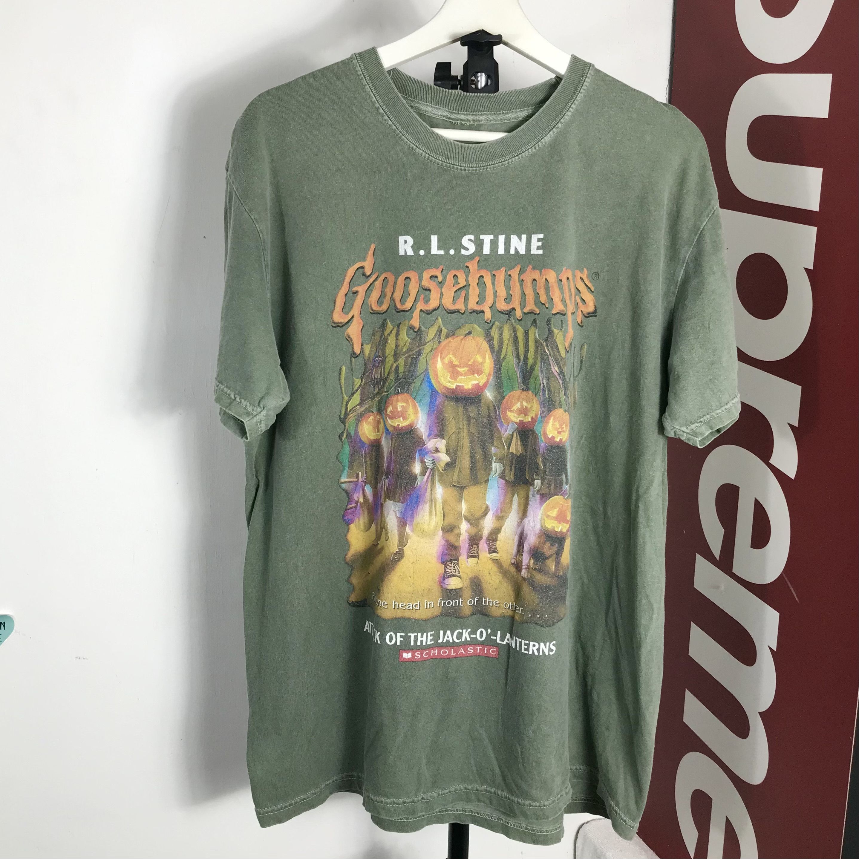 Vintage Vintage 90s Goosebumps The Haunted Mask Size US L / EU 52-54 / 3 - 1 Thumbnail