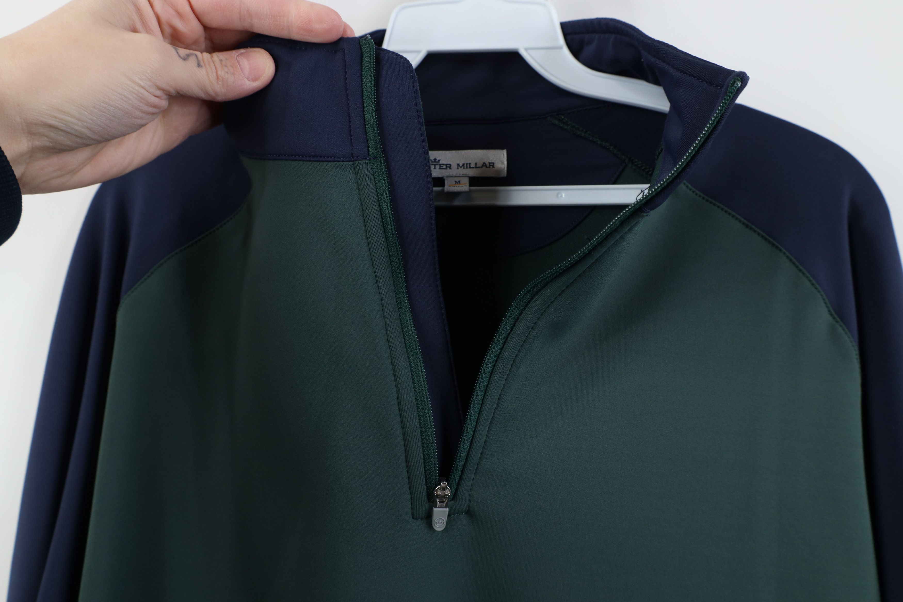 Peter Millar Peter Millar Crown Sport Block 1/4 Half Zip Golf Jacket Size US M / EU 48-50 / 2 - 7 Thumbnail