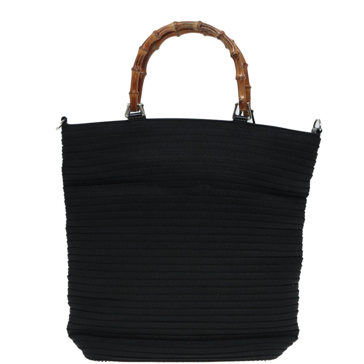 Gucci GUCCI Bamboo Shoulder Bag Nylon Black 002 1998 002 1998 Size ONE SIZE - 2 Thumbnail