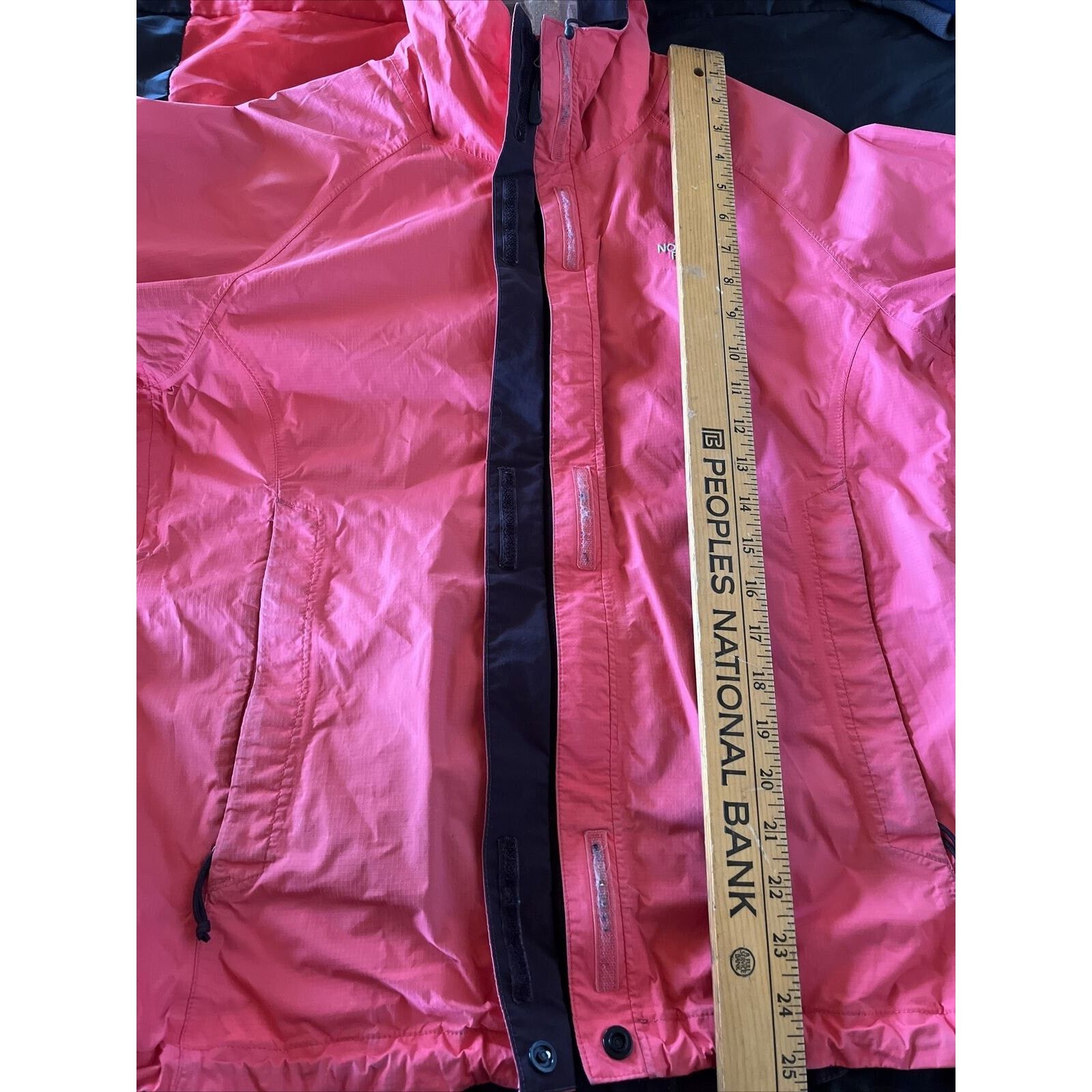 The North Face The North Face Womens M Pink LS zip hooded nylon rain jacket Size M / US 6-8 / IT 42-44 - 17 Thumbnail