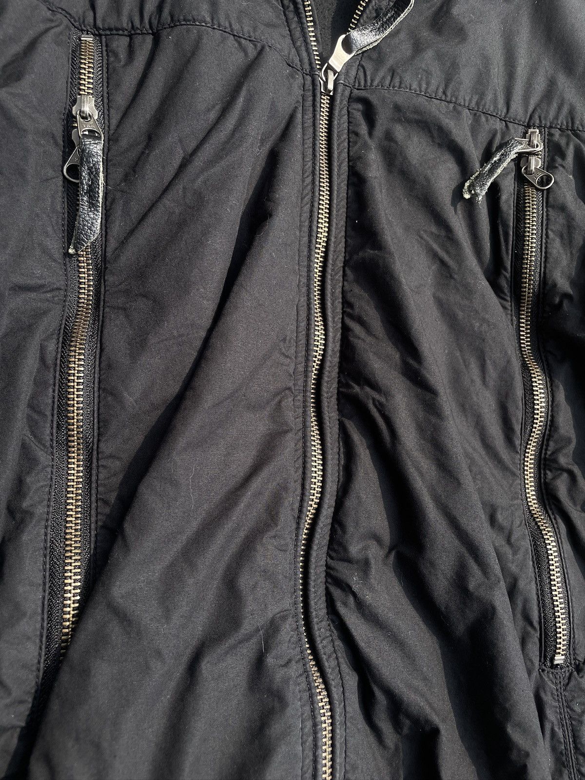 If Six Was Nine 2000s Japanese archive Vkei Gyaruo Multi Zip Gimmic Jacket Size US S / EU 44-46 / 1 - 7 Thumbnail