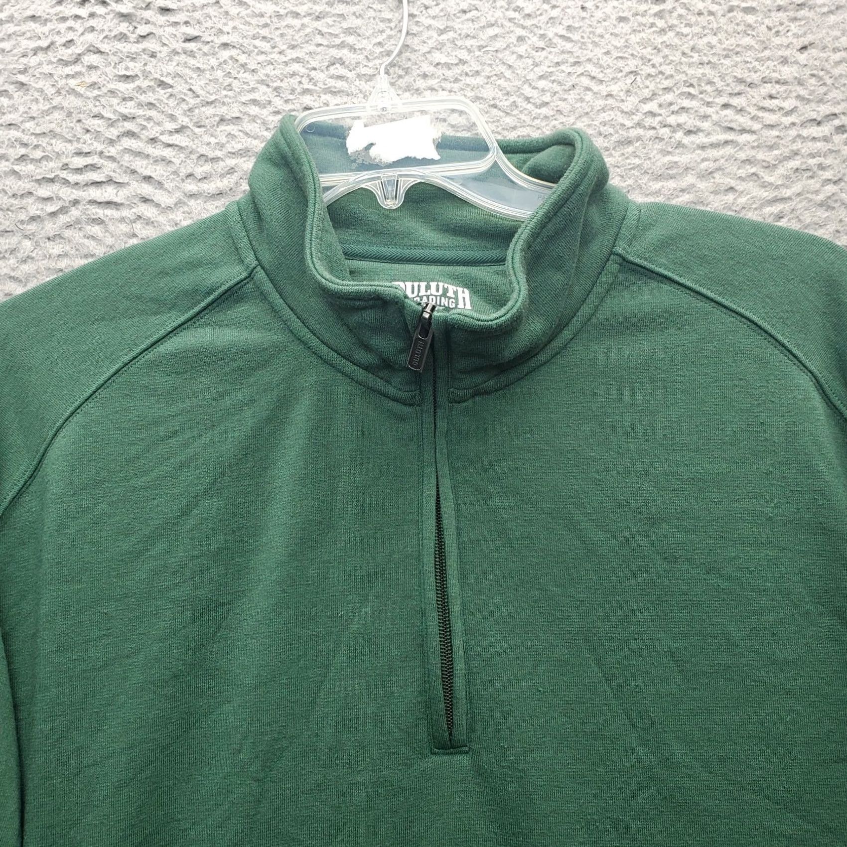 Vintage Duluth Trading Sweatshirt Green Moisture Wicking 1/4 Zip Men 2XLT Size US XXL / EU 58 / 5 - 6 Thumbnail