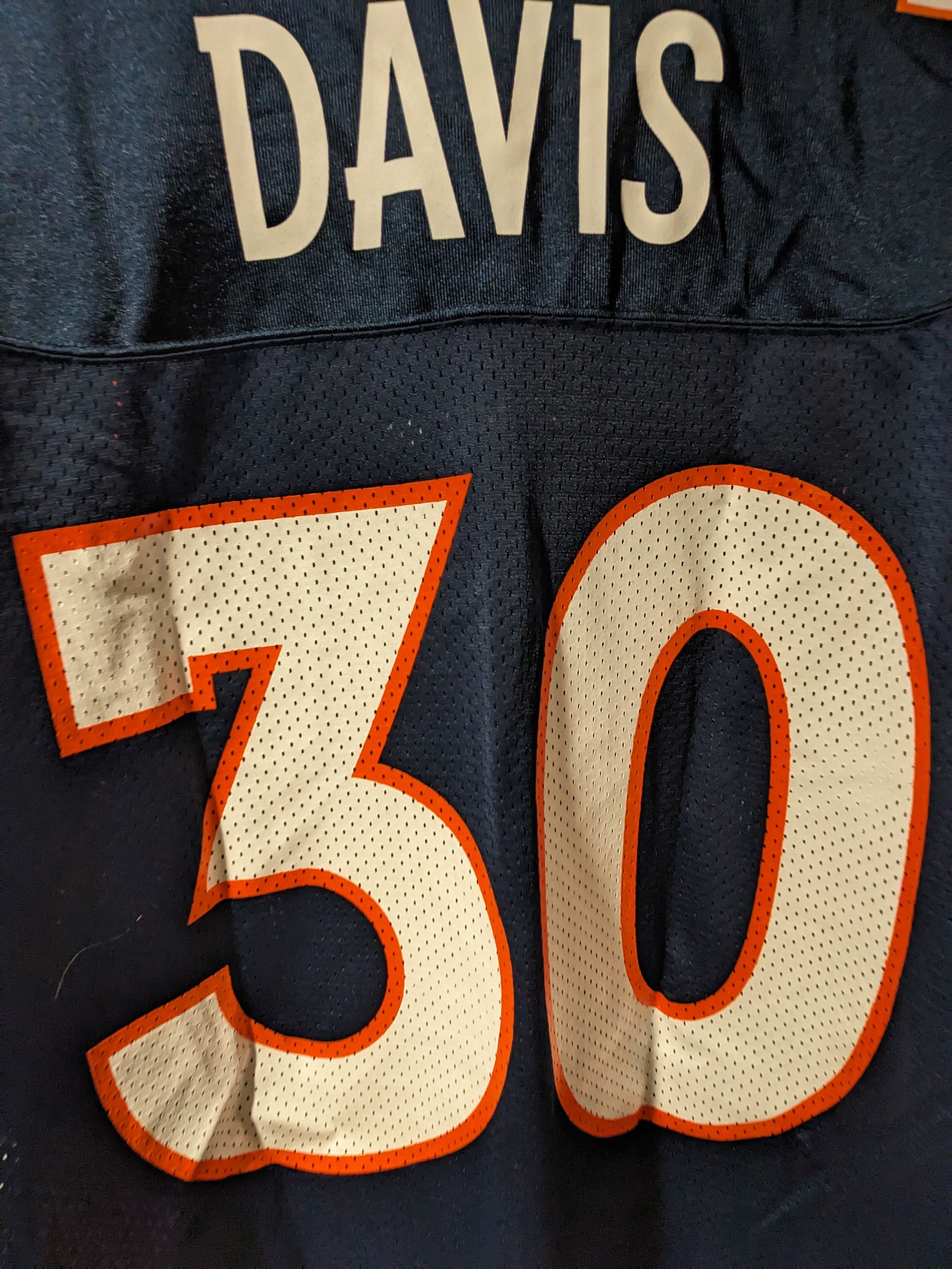 NFL × Nike × Vintage Vintage 90s Denver Broncos NFL Terrell Davis Jersey Size US M / EU 48-50 / 2 - 2 Thumbnail