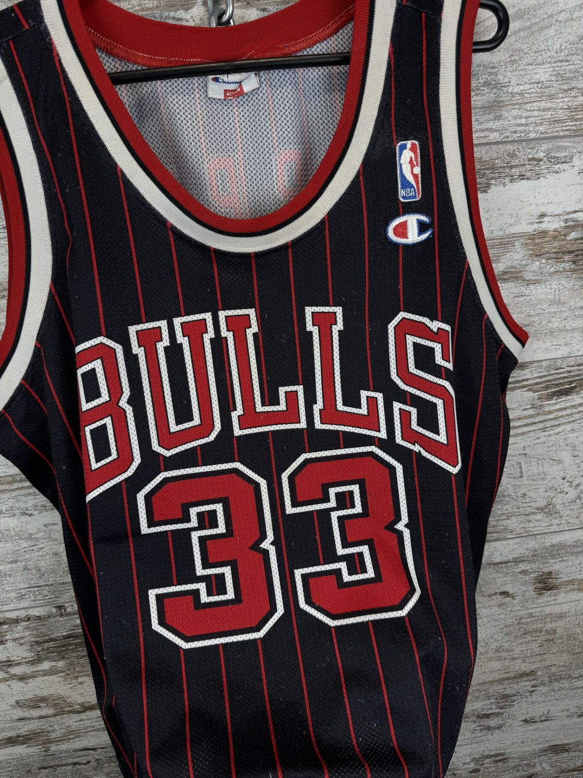 NBA Mens Vintage Champion Chicago Bulls Scottie Pippen T-shirt Size US M / EU 48-50 / 2 - 5 Thumbnail
