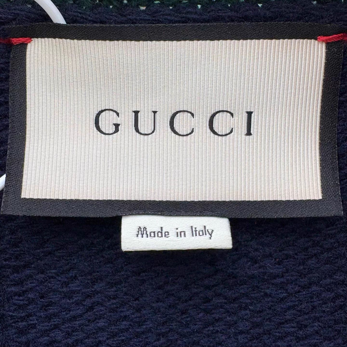 Gucci Gucci V-neck wool pearl button knit cardigan bee logo Size XL / US 12-14 / IT 48-50 - 3 Thumbnail