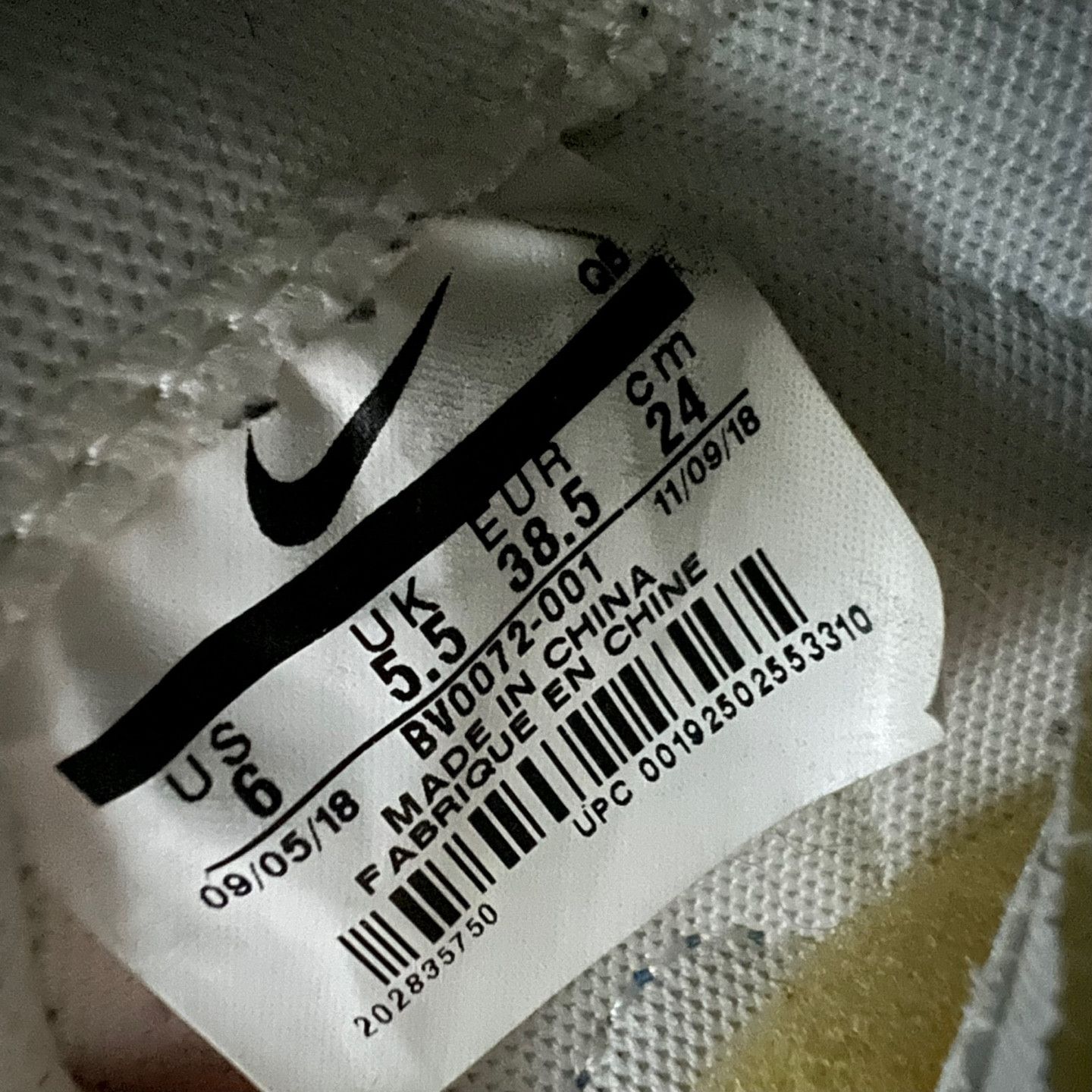 Nike × Sacai Nike x Sacai Blazer Mid White Black Legend Blue Size US 6 / IT 36 - 10 Thumbnail