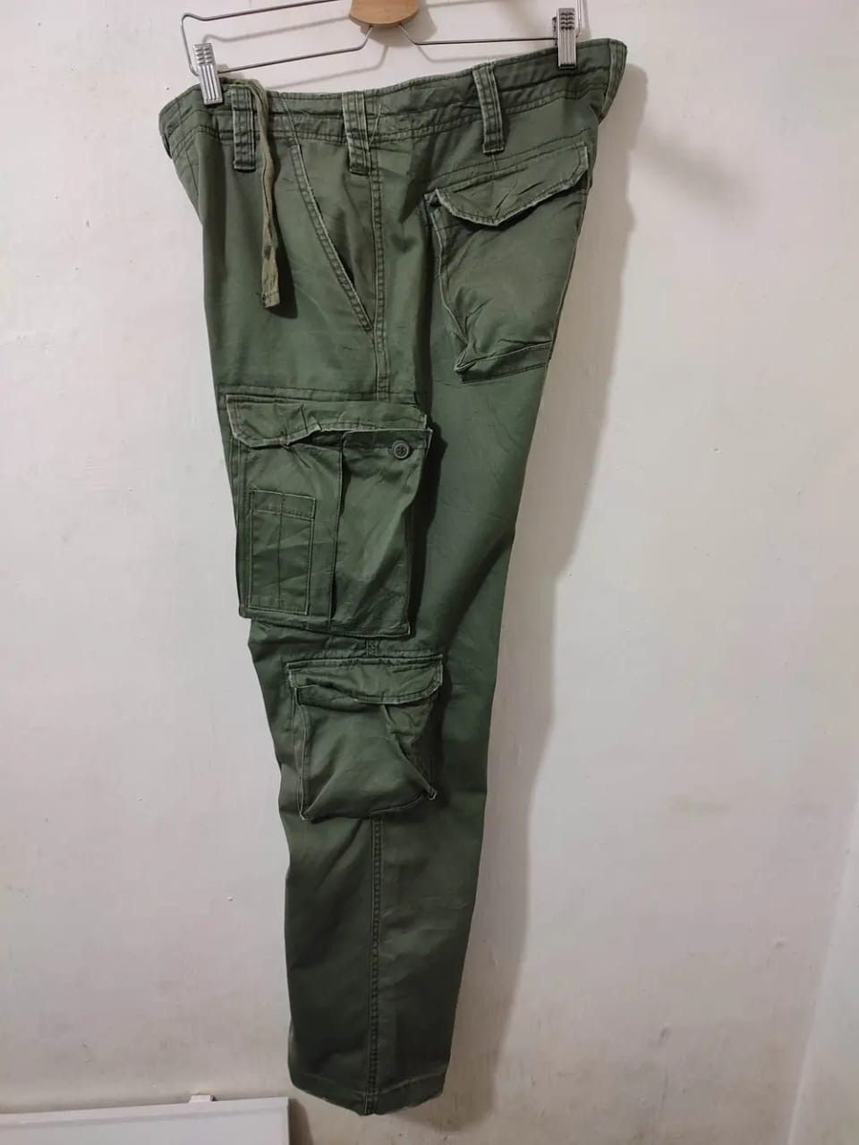 Japanese Brand Real Crush Clothing Multipocket Cargo Tactical Pants Size US 34 / EU 50 - 15 Thumbnail