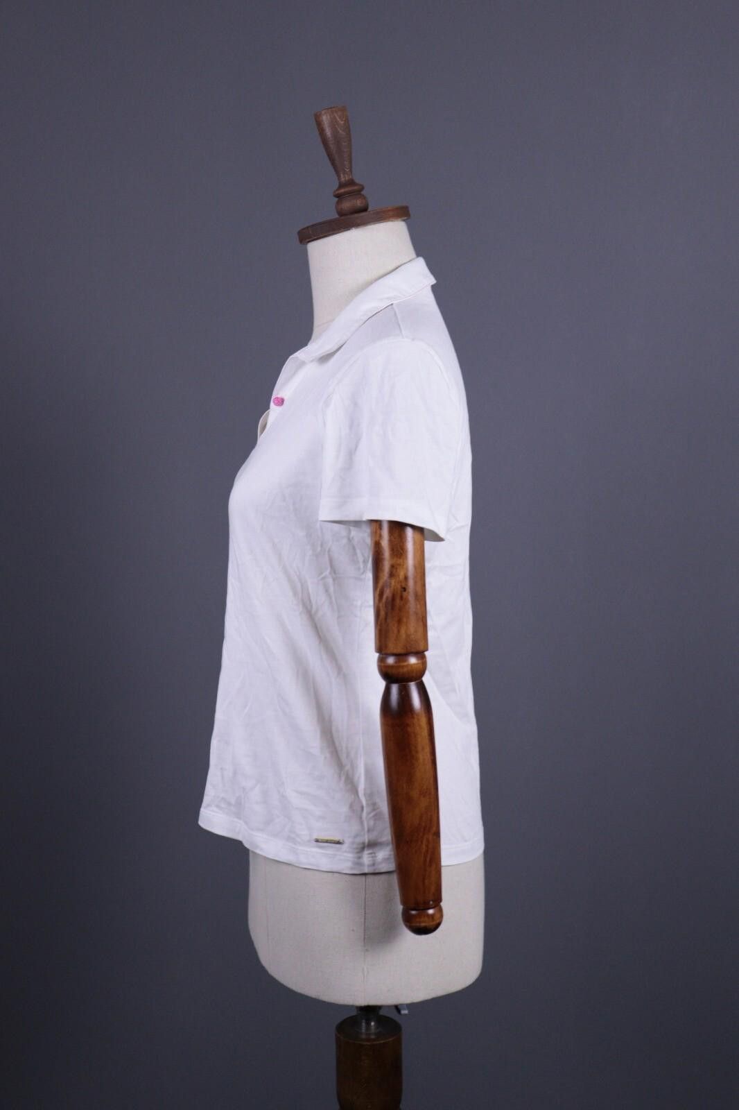 Saint James Saint James Depuis 1889 White Henley Shirt Size I42 /US6 Size M / US 6-8 / IT 42-44 - 6 Thumbnail