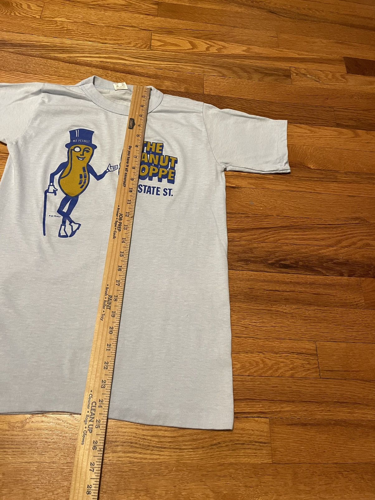 Vintage Vintage 70s Mr Peanut The Peanut Shoppe Erie Pa T Shirt Size US S / EU 44-46 / 1 - 6 Thumbnail
