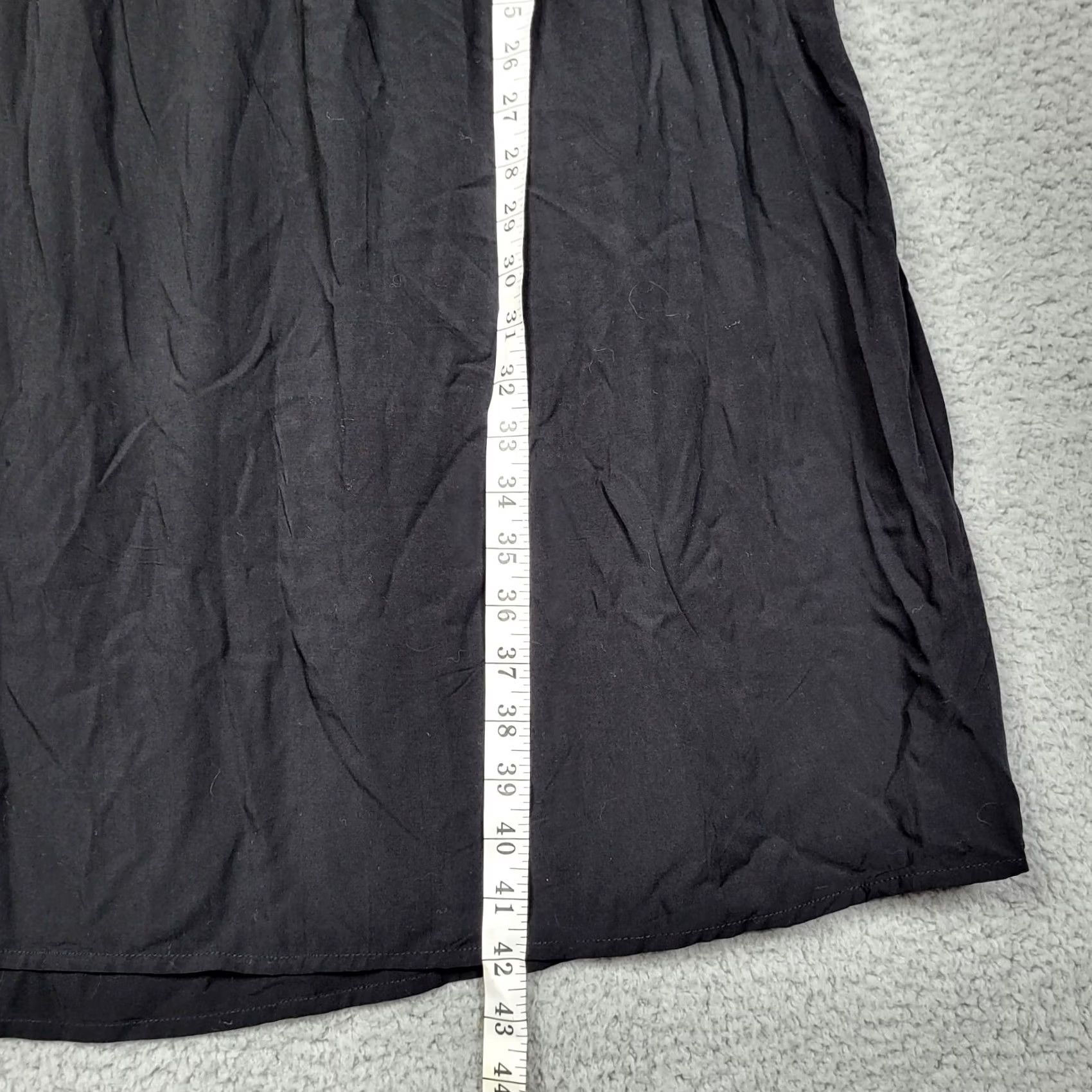 Old Navy OLD NAVY Women's Black Loose Fit Boat Neck Dress XL Loose Fit Black Dress Casual A-Line Womens XL Size XL / US 12-14 / IT 48-50 - 5 Thumbnail