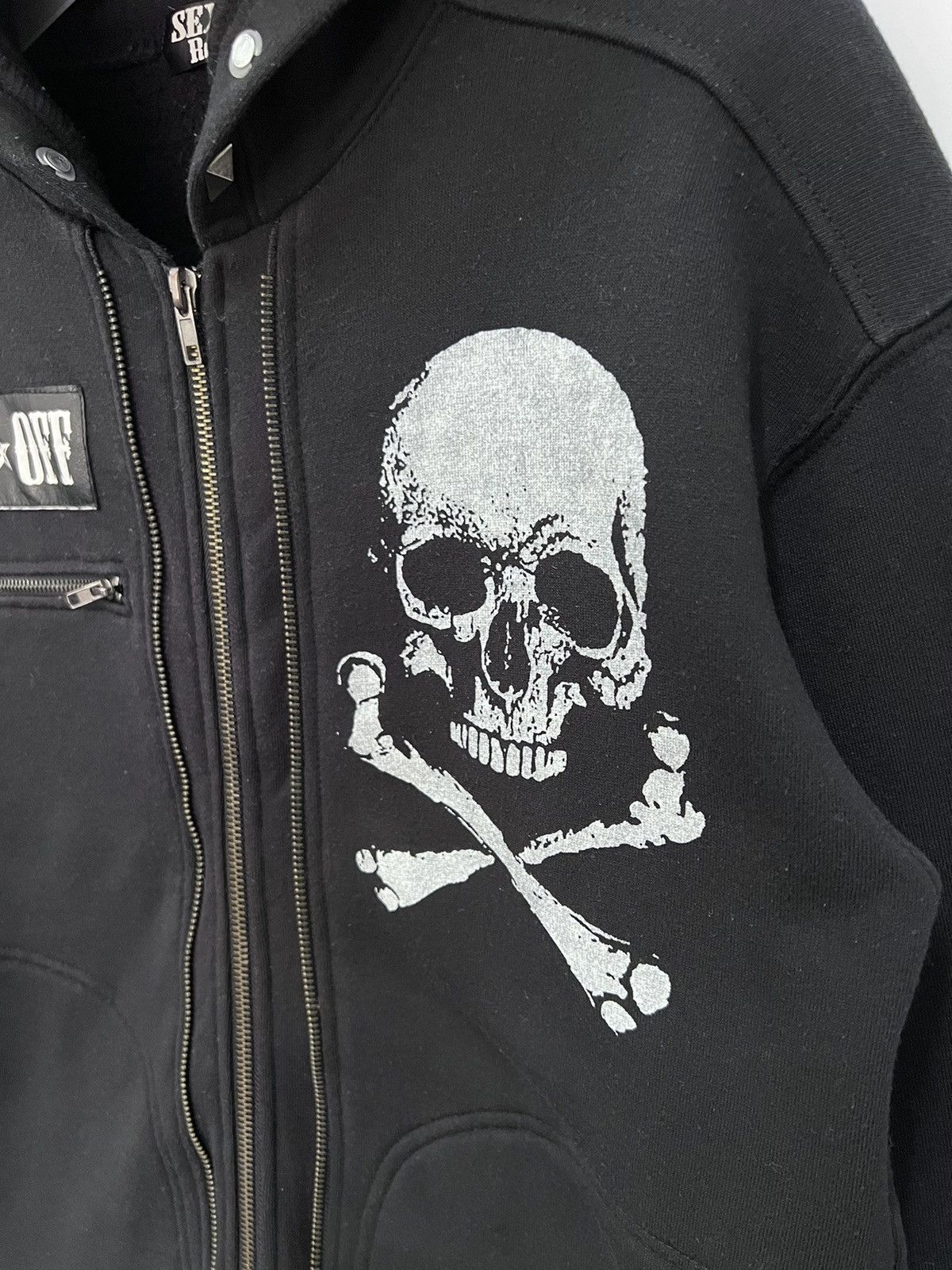 If Six Was Nine 🔥 Sex Pot Revenge punk Gothic Fashion Sweat zipper Jacket Size US S / EU 44-46 / 1 - 5 Thumbnail
