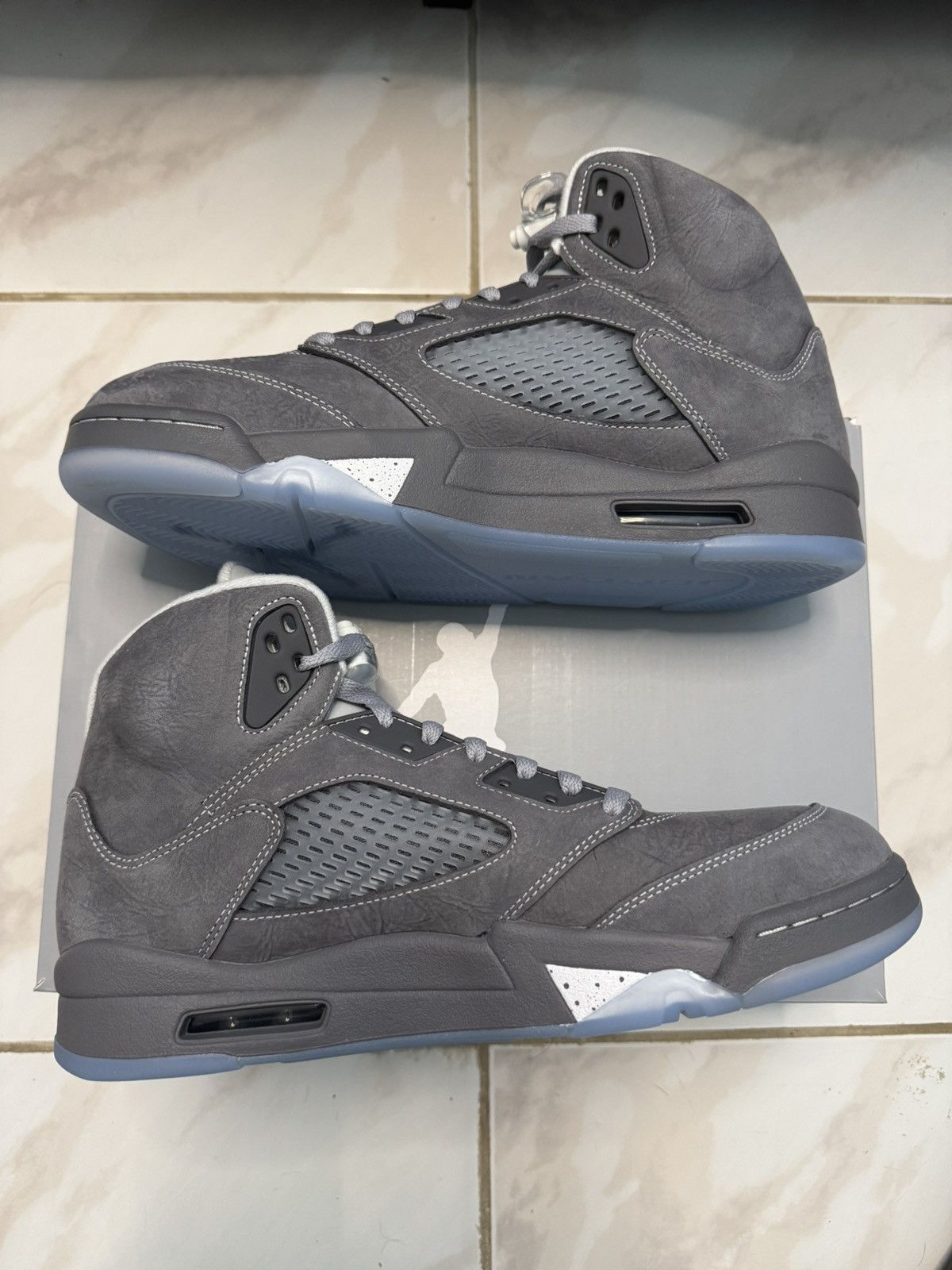 Jordan Brand Jordan 5 Wolf Grey 2026 Size 12 DS OG All Size US 12 / EU 45 - 2 Thumbnail