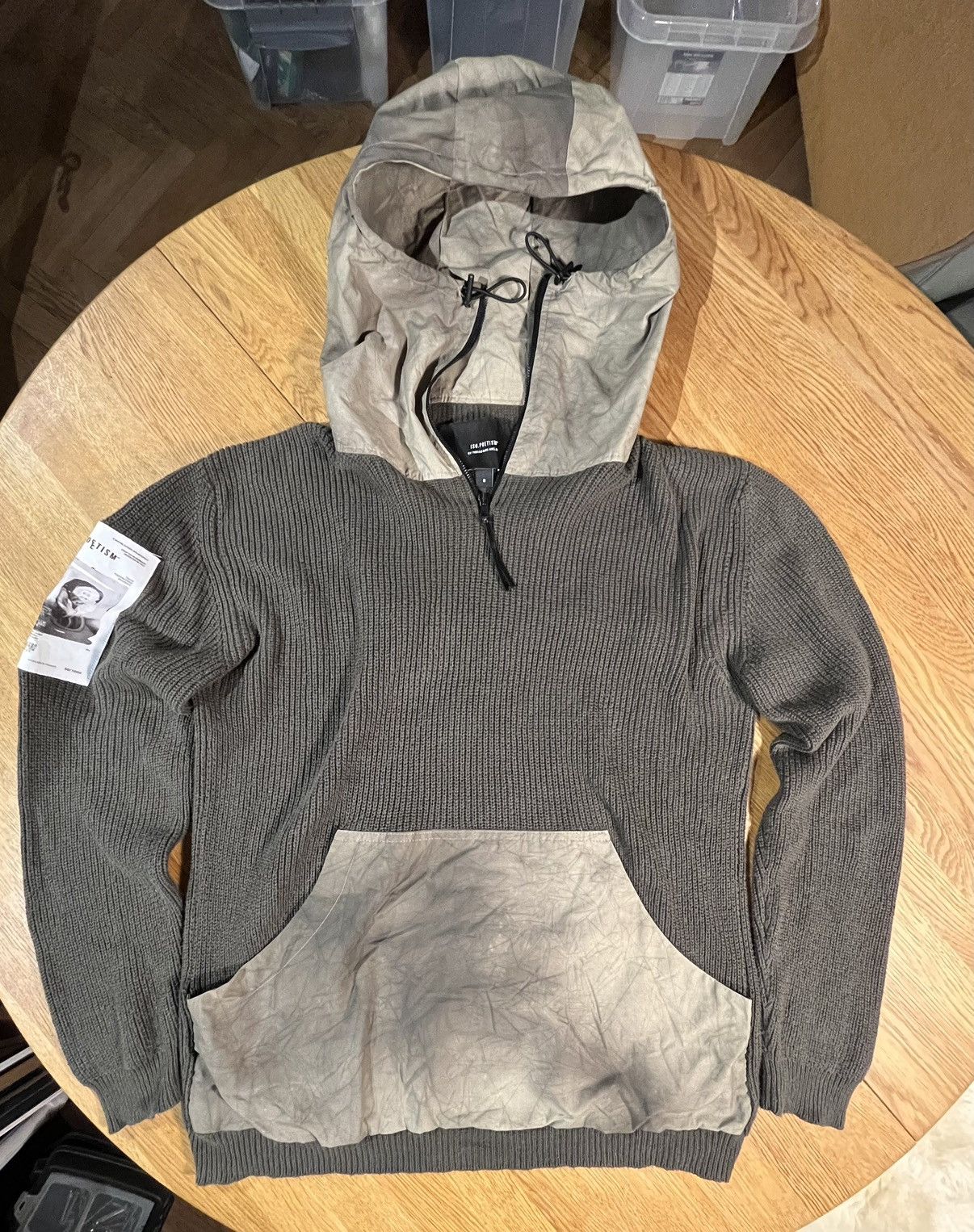 Gall × Tobias Birk Nielsen Isopoetism KN4 Karoli knitted hood Size US S / EU 44-46 / 1 - 2 Thumbnail