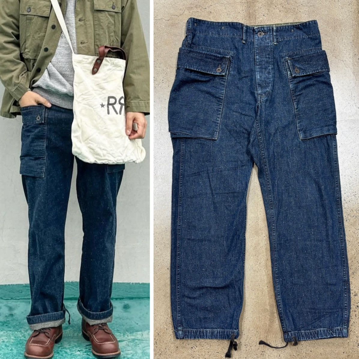 RRL Ralph Lauren RRL Double RL Ralph Lauren P44 Pants Size US 32 / EU 48 - 1 Thumbnail