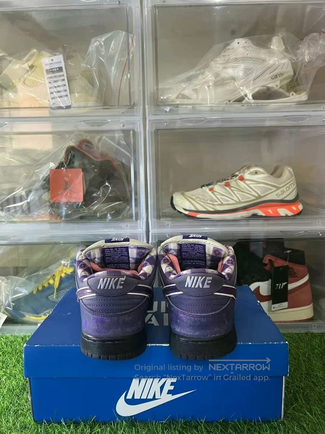Nike nike dunk purple lobster sneakers size 42. Size US 9.5 / EU 42-43 - 5 Thumbnail