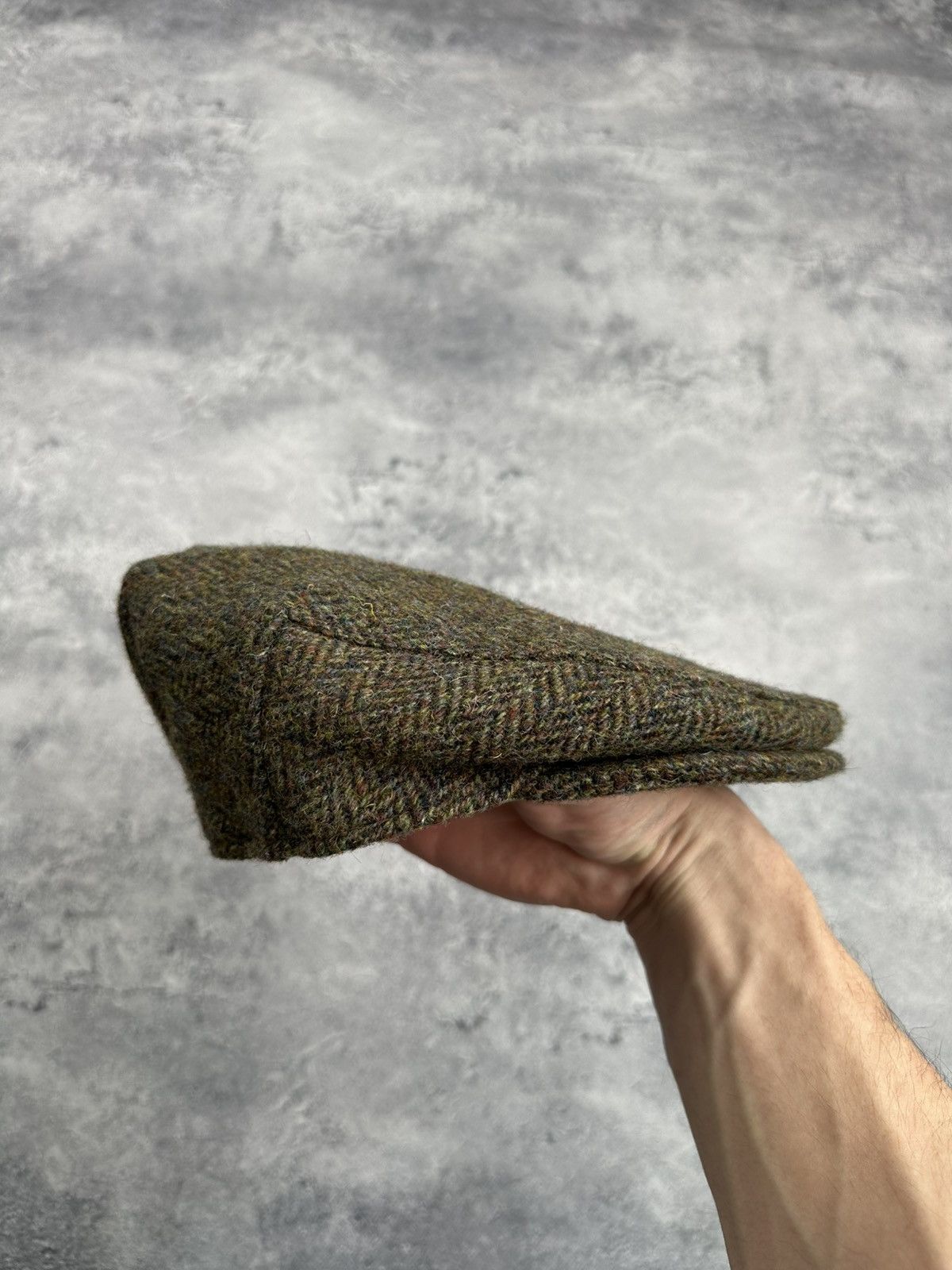 Harris Tweed Vintage Harris Tweed Wool Flat Cap Bond Bakerboy Y2K Hat M Size ONE SIZE - 5 Thumbnail