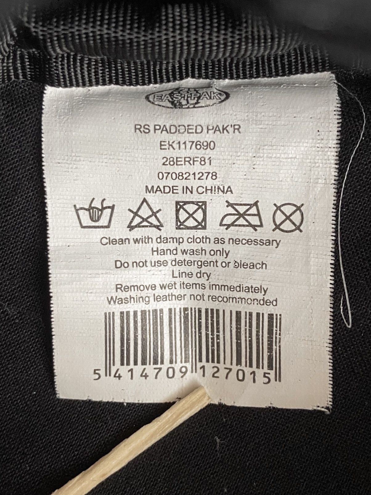 Eastpak × Raf Simons Raf Simons × Eastpak FW08 grey wool patches backpack Size ONE SIZE - 12 Thumbnail
