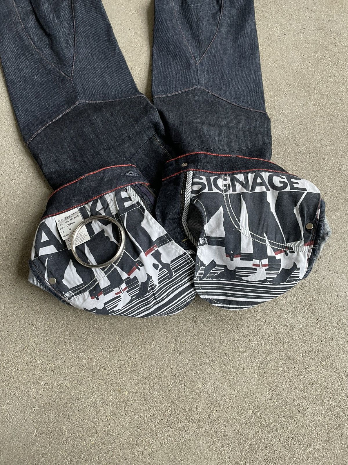 Marithe + Francois Girbaud MARITHE + FRANÇOIS GIRBAUD Cowboy Flared Jeans Size 29" - 8 Thumbnail