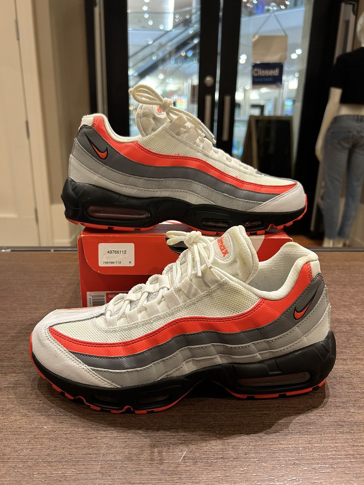 Nike Air Max 95 ‘Bright Crimson’ Size US 9 / EU 42 - 1 Thumbnail