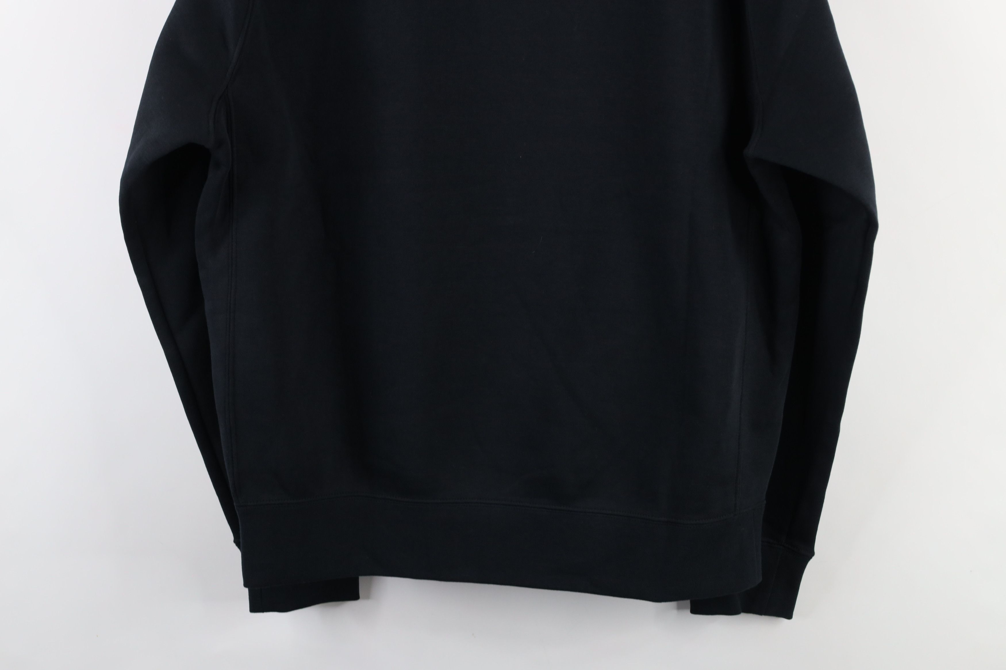 Nike × Vintage Deadstock Nike Scott Mini Swoosh Crewneck Sweatshirt Black Size US M / EU 48-50 / 2 - 11 Thumbnail