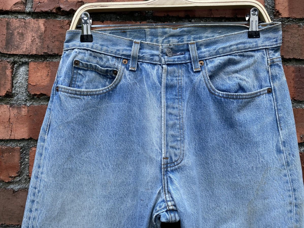 Levi's Vintage Clothing W32x31.5 Vintage levi's 501 faded made in USA 90s Size US 32 / EU 48 - 4 Thumbnail