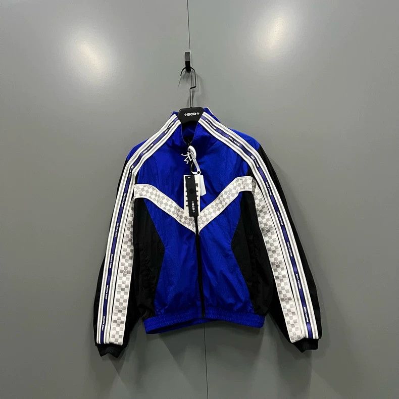 Louis Vuitton Louis Vuitton Blue Checkerboard Jacket-dmc Size US XS / EU 42 / 0 - 1 Thumbnail