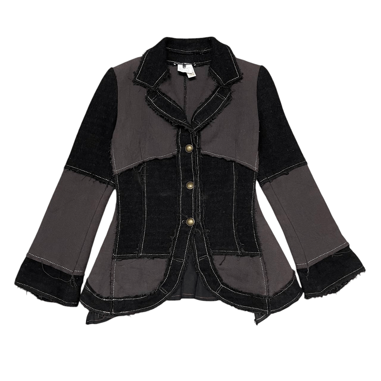 If Six Was Nine Vintage Ericot Chic Italy Jacket lgb ifsixwasnine style Size S / US 4 / IT 40 - 1 Thumbnail